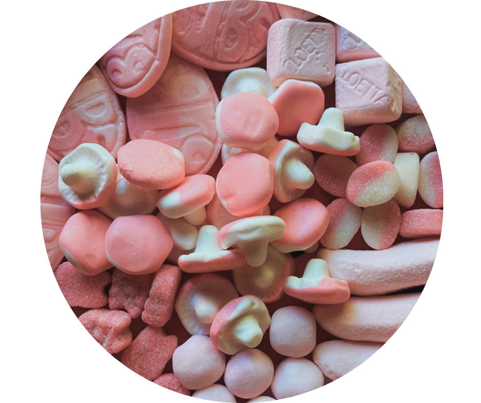 🇸🇪 Pink Swedish Mix I Mélange de bonbons suédois roses