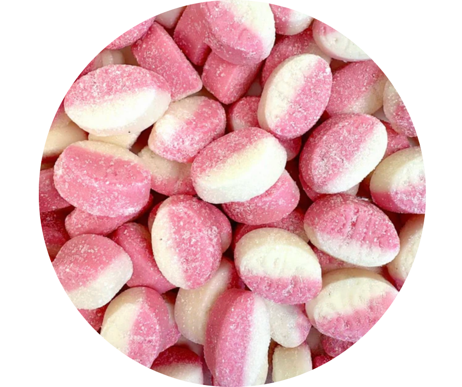Bubs Strawberry Vanilla Ovals Mini 100g | Bonbons suédois fraise & vanille 🍓🇸🇪