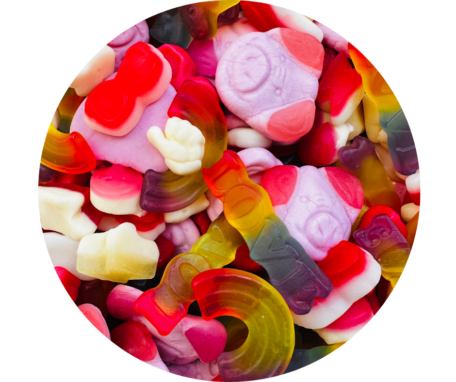 Happy Mix 🌈💗 – Bonbons Fruités Vegan