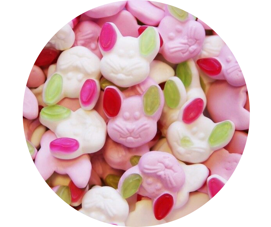 Rabbit 🐰 – Bonbons Fraise, Cassis, Framboise & Cerise
