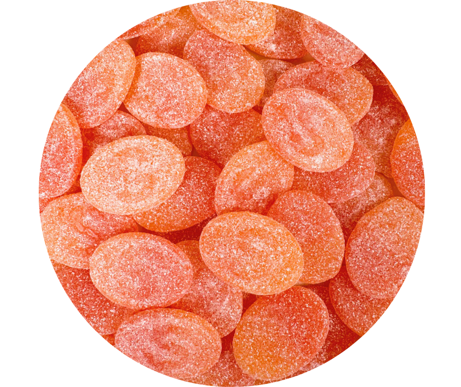 Sour Peach - S-Märke  - Bonbons Suédois 🇸🇪