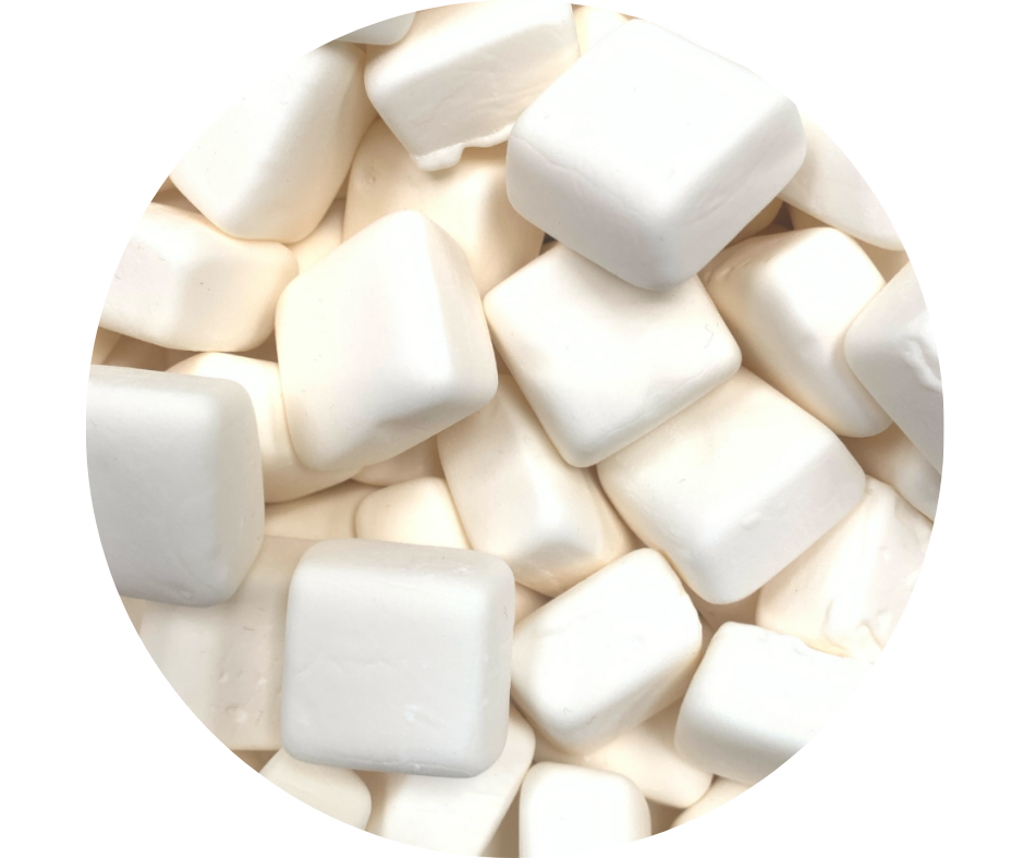 White Foam Cubes 100g | Cubes de bonbons suédois mousseux ☁️🇸🇪